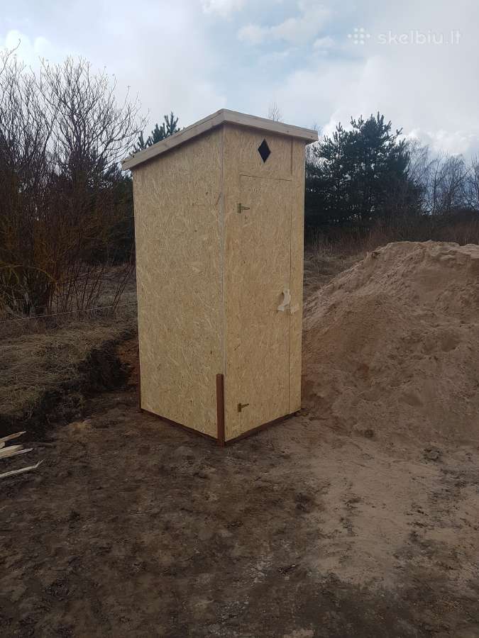 Lauko tualetai, lauko tualetas statyboms osb - nuotraukos Nr. 3