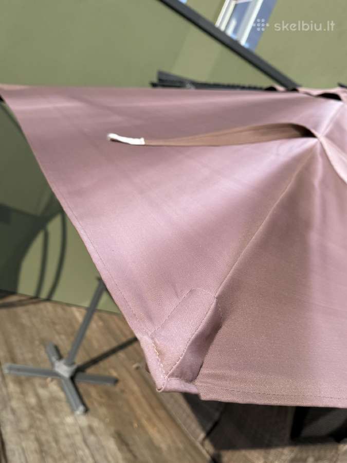 Parduodamas lauko terasos skėtis 3,5 m su LED - nuotraukos Nr. 8
