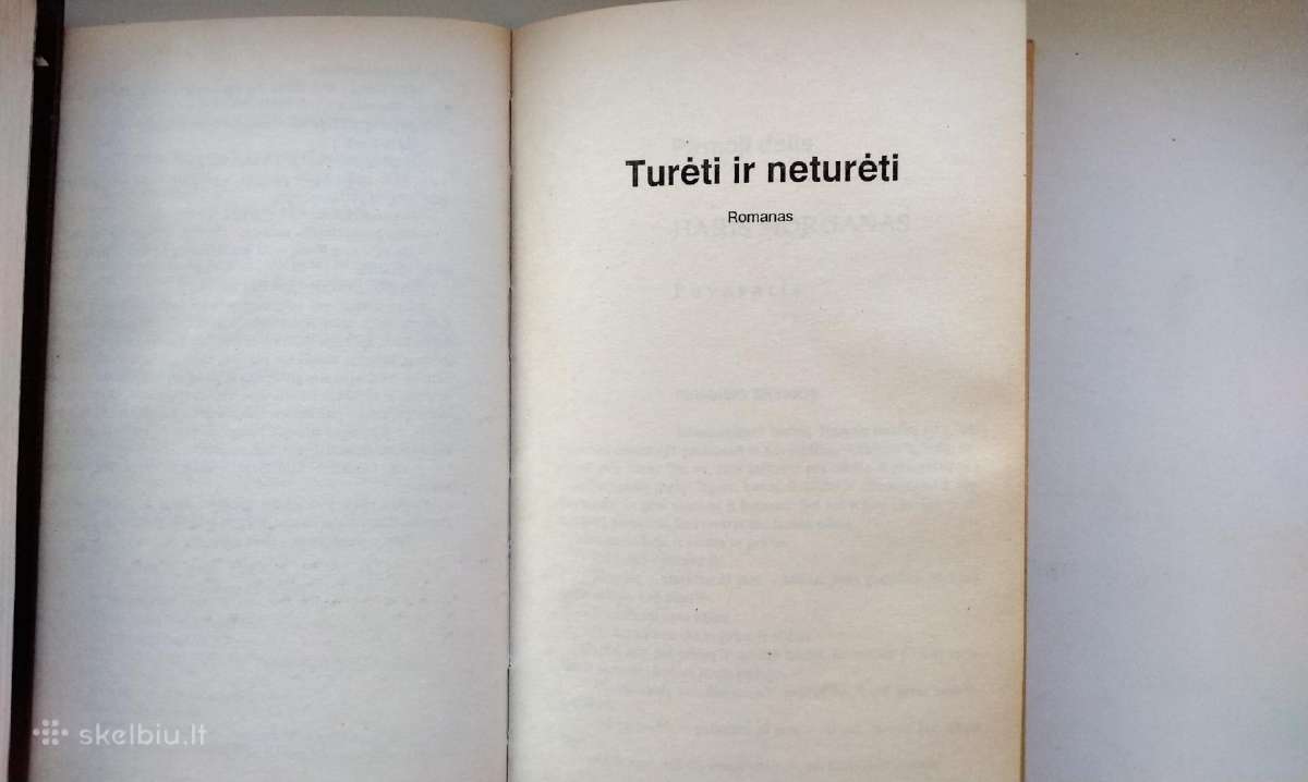 E. Hemingvėjus. Fiesta. Turėti ir neturėti. 1993m. - nuotraukos Nr. 8