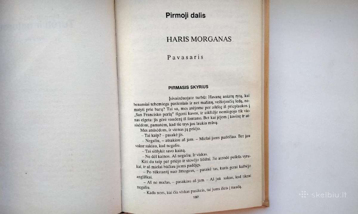 E. Hemingvėjus. Fiesta. Turėti ir neturėti. 1993m. - nuotraukos Nr. 9
