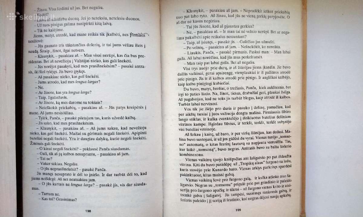 E. Hemingvėjus. Fiesta. Turėti ir neturėti. 1993m. - nuotraukos Nr. 10