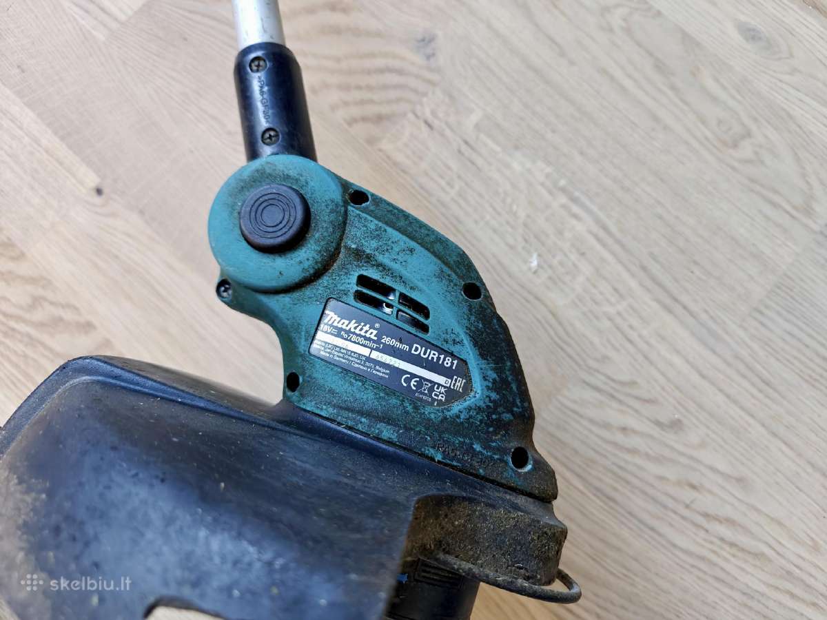 Makita 18v trimeris krūmapjovė Dur181 - nuotraukos Nr. 2