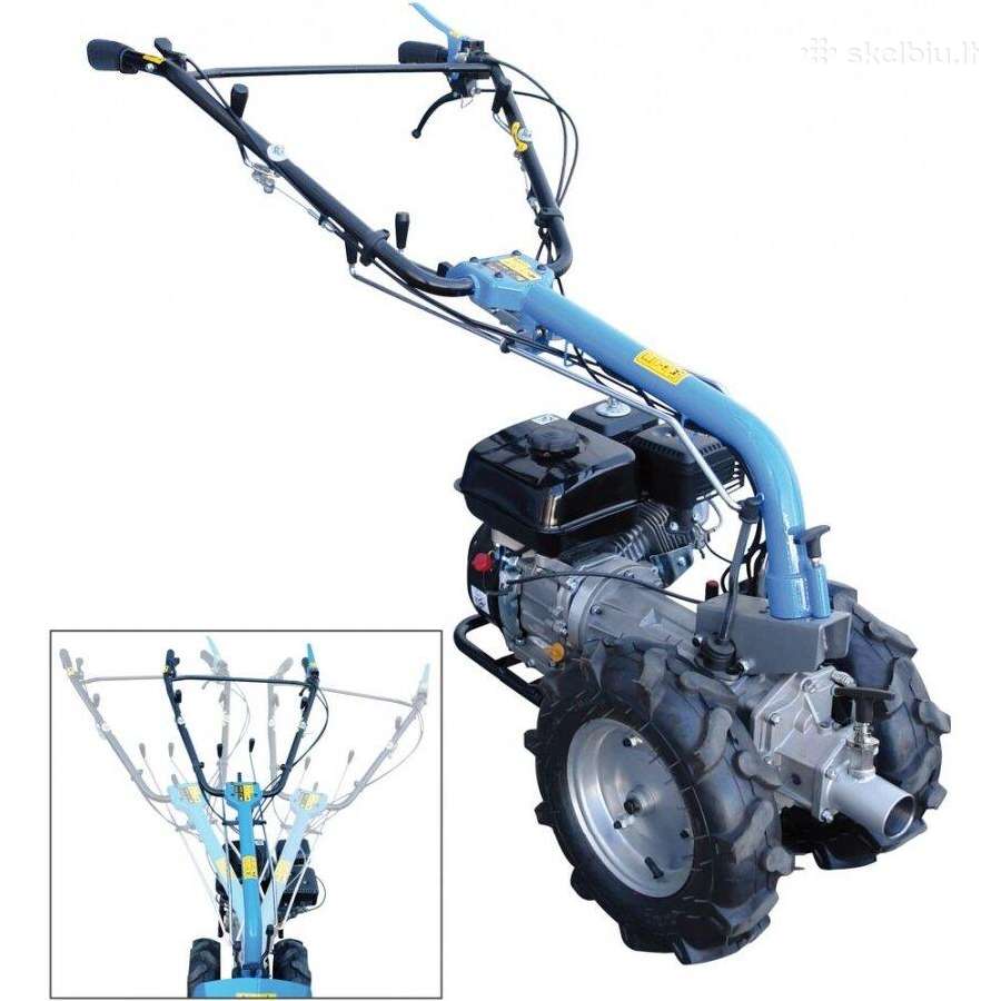 Benzininis motoblokas Gude Gme 6.5 V 4.8 kw - nuotraukos Nr. 4
