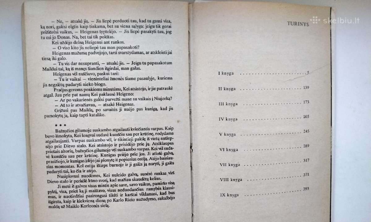 M. Pjuzo. Krikštatėvis. Sicilietis. 1991,1993 m. - nuotraukos Nr. 7