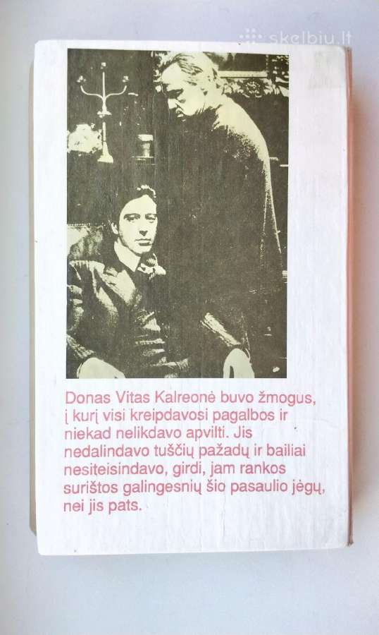 M. Pjuzo. Krikštatėvis. Sicilietis. 1991,1993 m. - nuotraukos Nr. 8