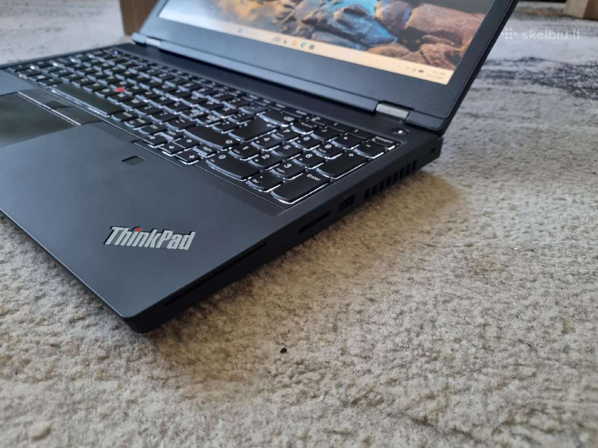 Lenovo Thinkpad P15 i7 Rtx 3000 - nuotraukos Nr. 2