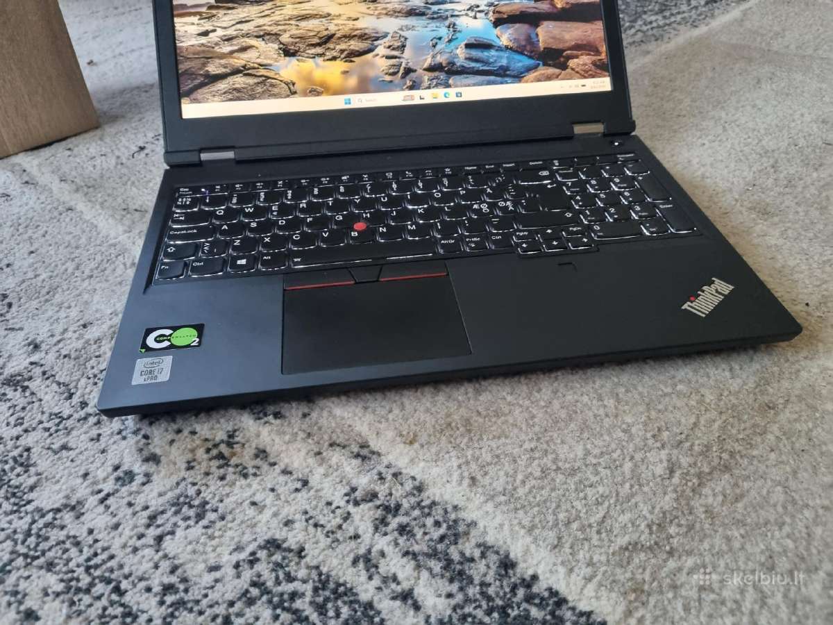 Lenovo Thinkpad P15 i7 Rtx 3000 - nuotraukos Nr. 3
