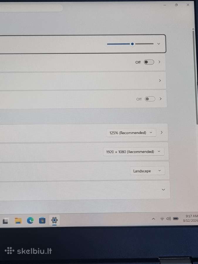 Lenovo Thinkpad P15 i7 Rtx 3000 - nuotraukos Nr. 8