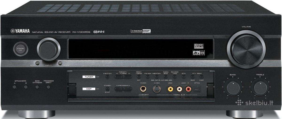 Yamaha Rx-v1300rds Digital Home Theater Receiver. - nuotraukos Nr. 3