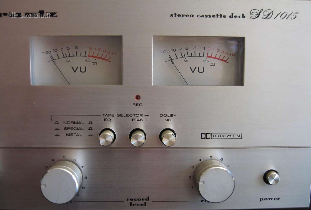 Marantz Sd1015 Stereo Cassette Deck. 1980m. - nuotraukos Nr. 5