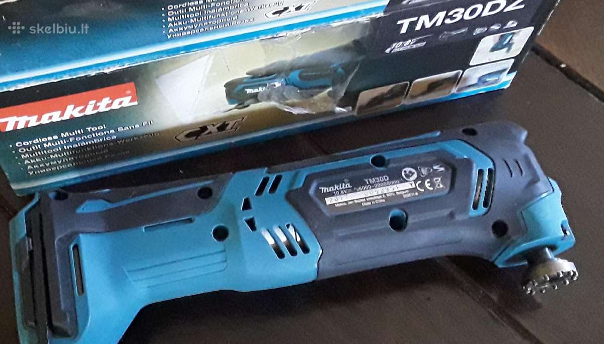 Makita Tm30dzmultifunkcinis 10,8v - nuotraukos Nr. 4