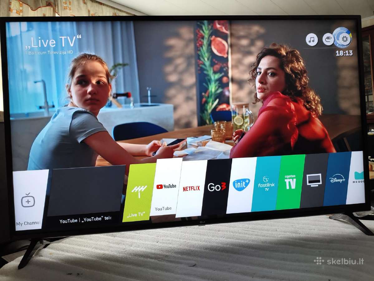 LG 60" 152cm Smart 4k Uhd - nuotraukos Nr. 2