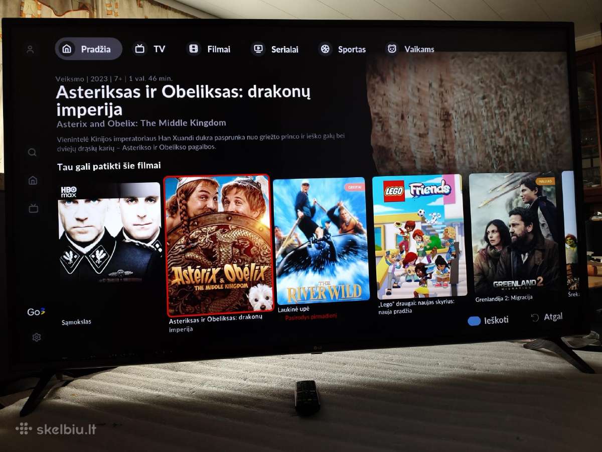 LG 60" 152cm Smart 4k Uhd - nuotraukos Nr. 3