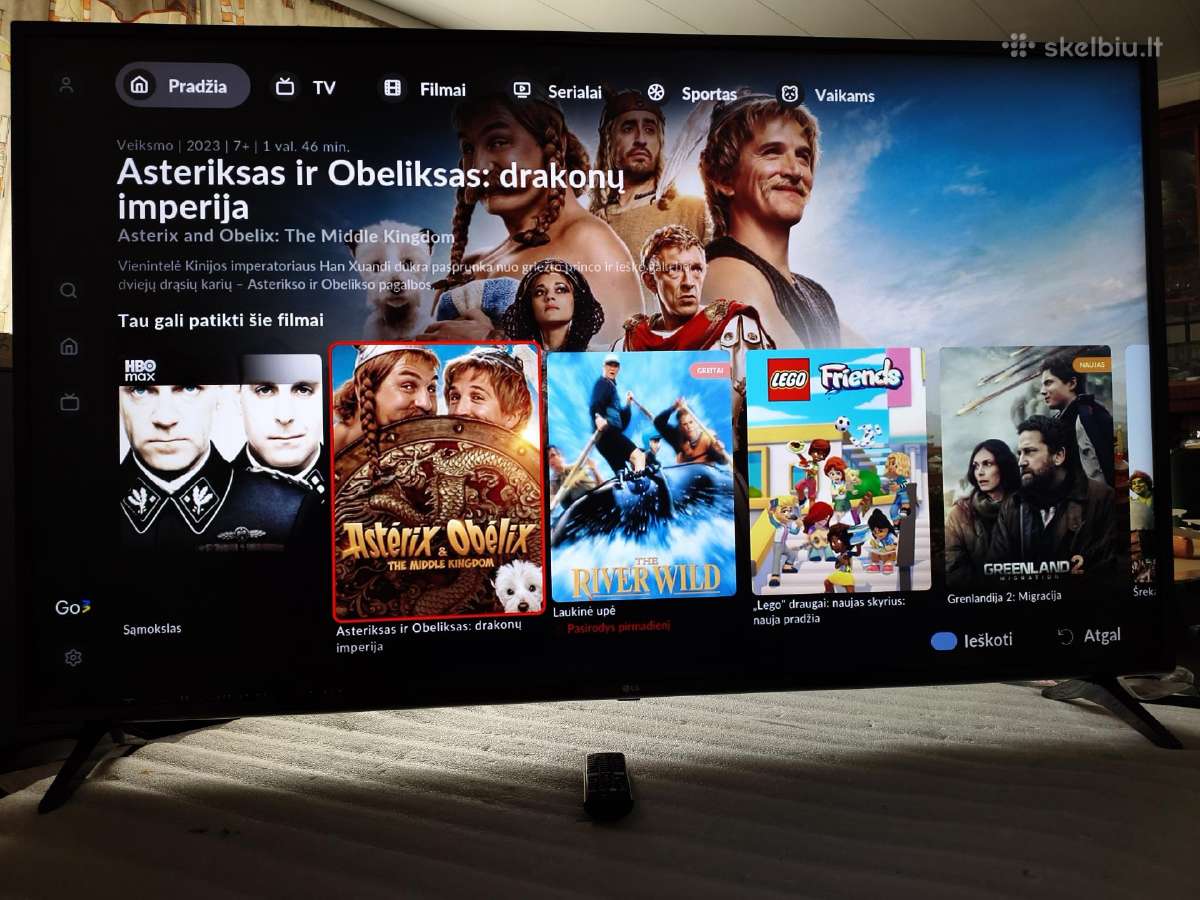 LG 60" 152cm Smart 4k Uhd - nuotraukos Nr. 5