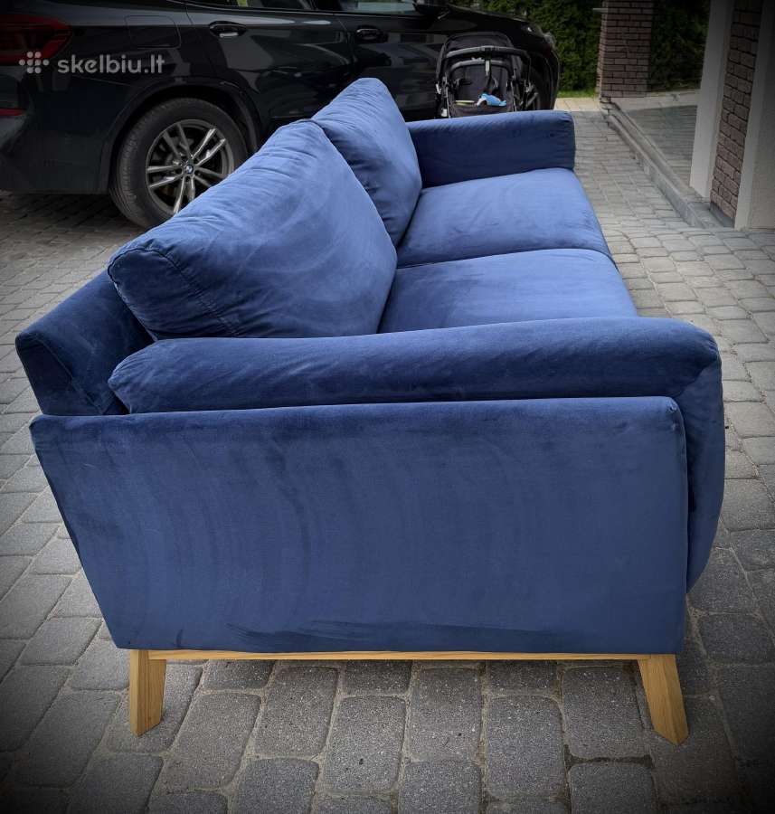 Trivietė sofa - nuotraukos Nr. 2