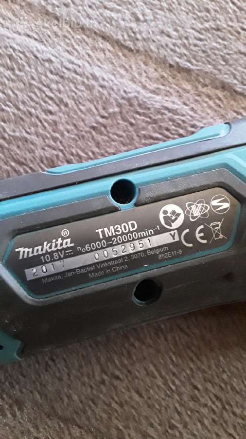 Makita Tm30dzmultifunkcinis 10,8v - nuotraukos Nr. 5