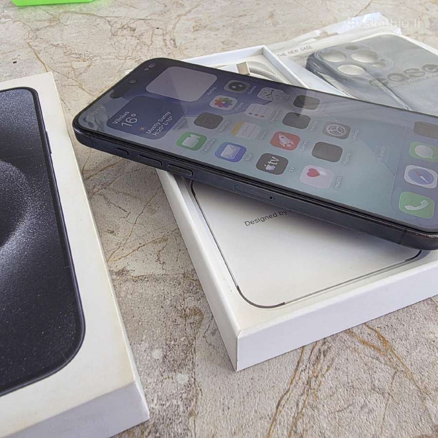 Parduodu Apple 15 Pro Max 256gb - nuotraukos Nr. 4