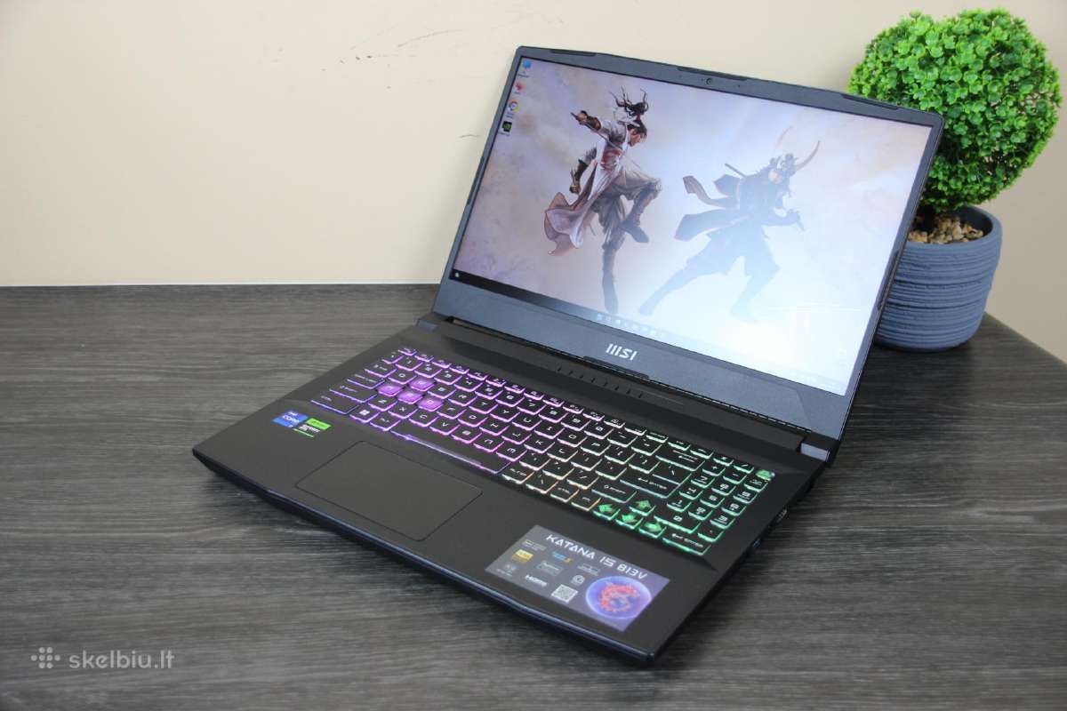 Msi Katana i7-12gen 1tb SSD rtx4070 8gb 16gb ddr5 - nuotraukos Nr. 3