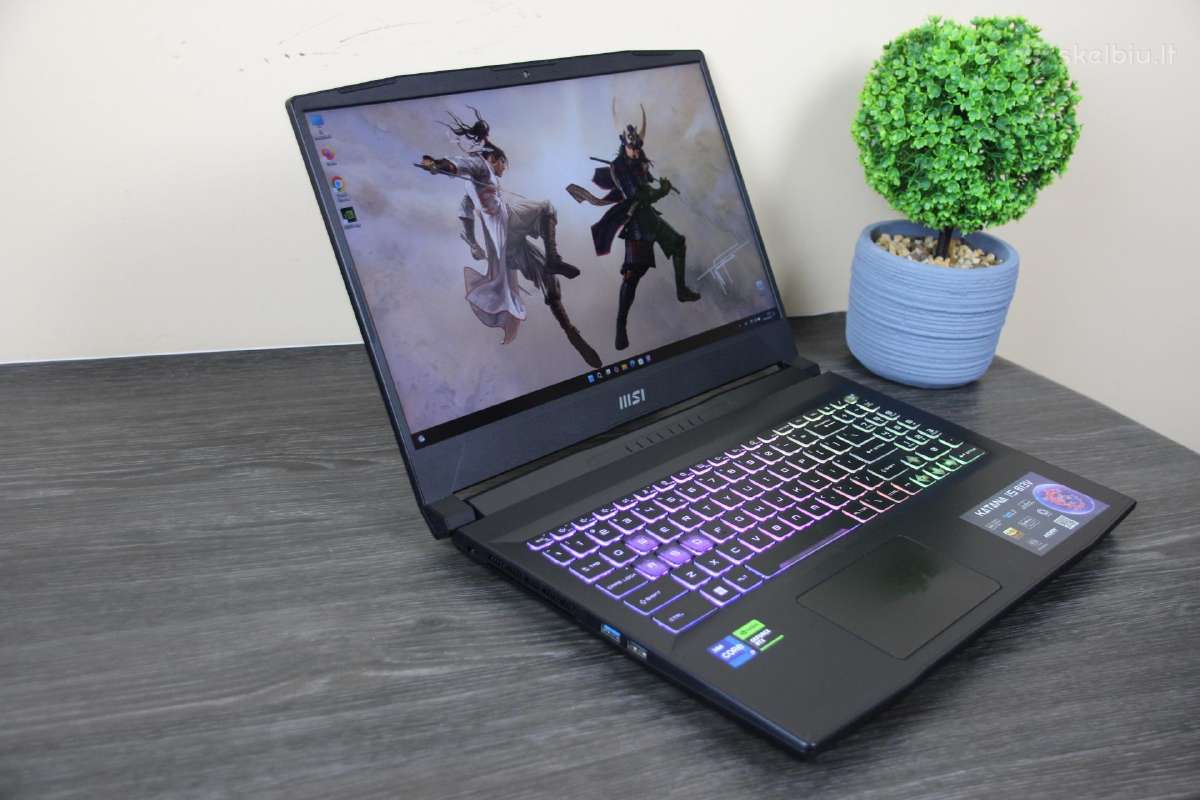 Msi Katana i7-12gen 1tb SSD rtx4070 8gb 16gb ddr5 - nuotraukos Nr. 5
