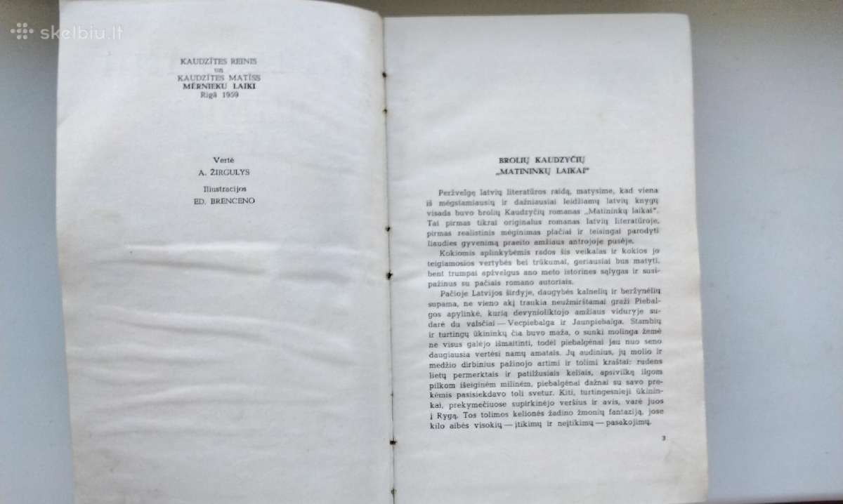 R. Ir M. Kaudzyčiai. Matininkų laikai. 1963m. leid - nuotraukos Nr. 3