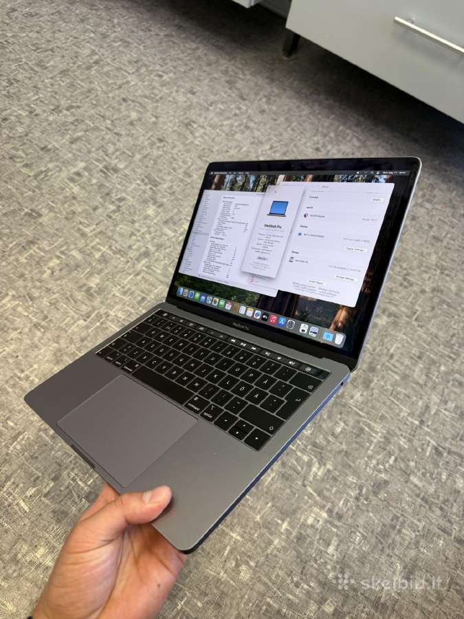 MacBook Pro 13" (2019) i5 / 8gb / 128gb 3 mėn gar - nuotraukos Nr. 3