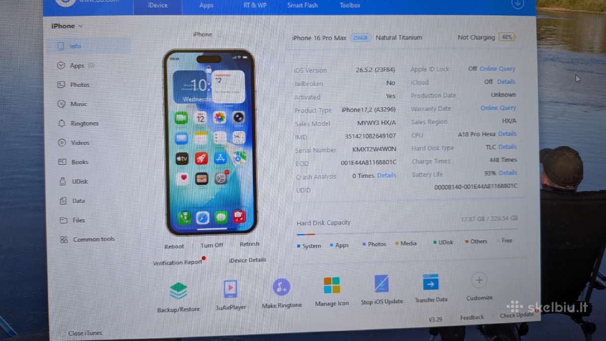 iPhone 16pro max 512gb - nuotraukos Nr. 2