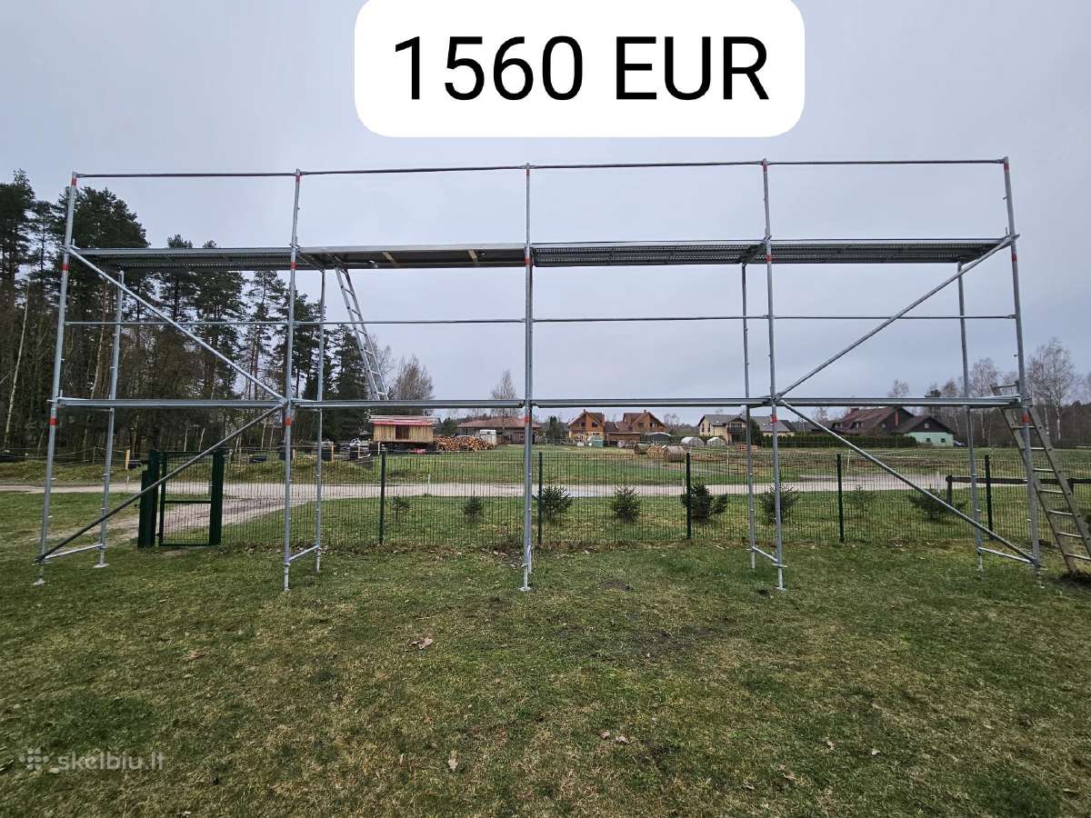 Parduodu naujus pastolius, 9m ilgio, 4,5m aukščio - nuotraukos Nr. 7