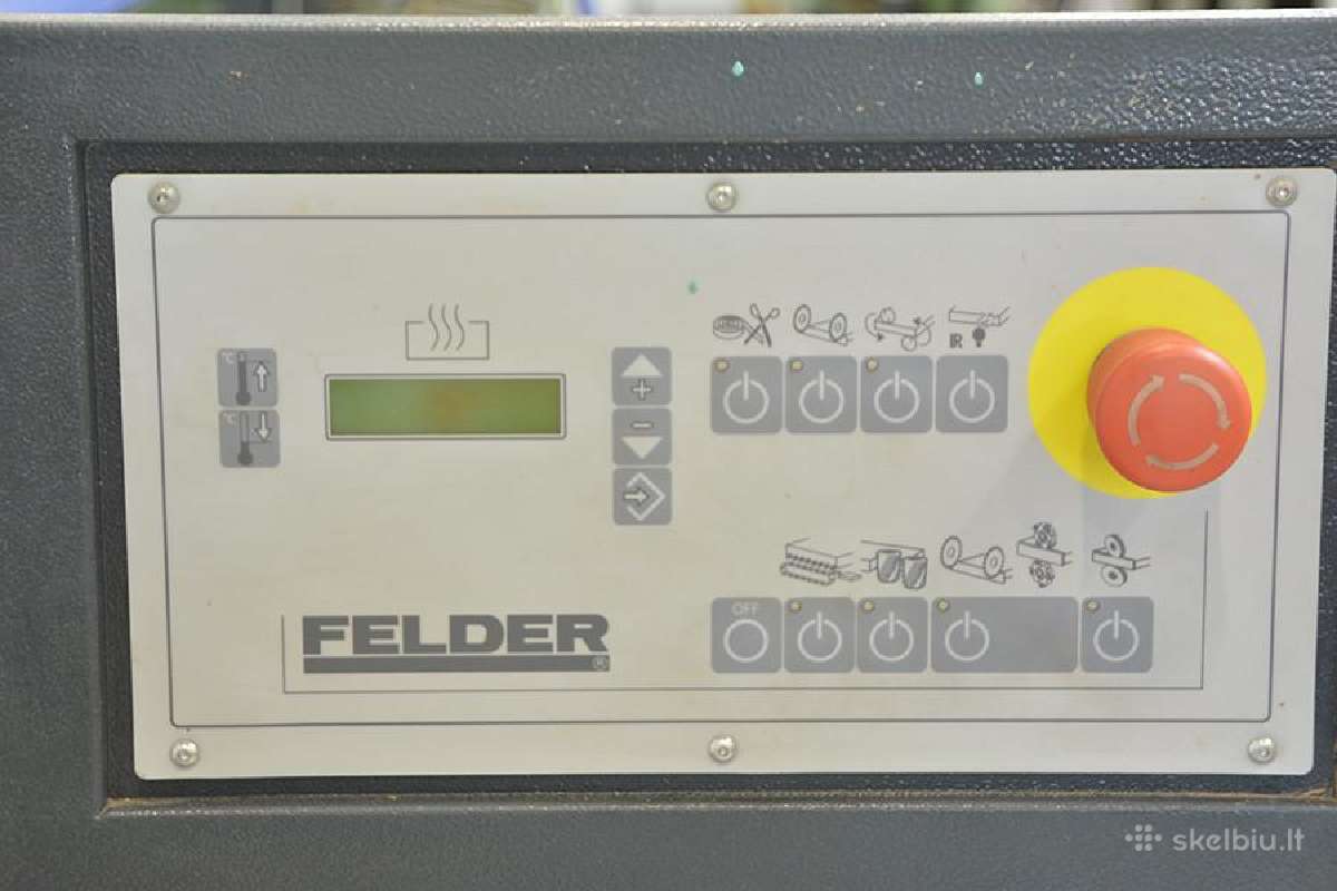 Briaunų laminavimo staklės Felder G680 - nuotraukos Nr. 5