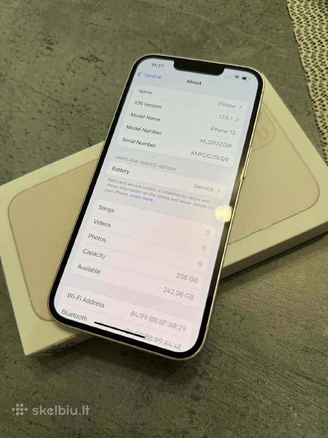 iPhone 13 256gb - nuotraukos Nr. 4