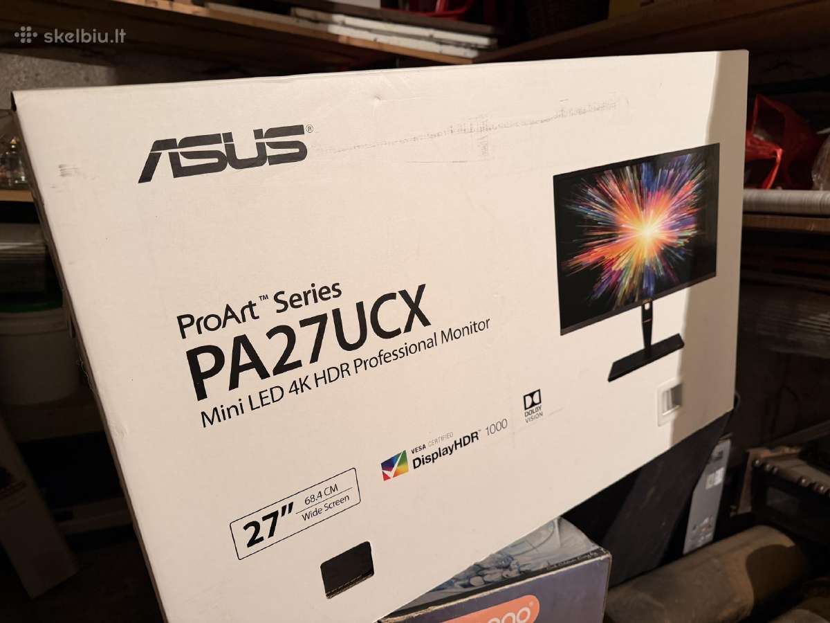 Asus Proart Pa27ucx Mini LED 4k Hdr Professional - nuotraukos Nr. 6