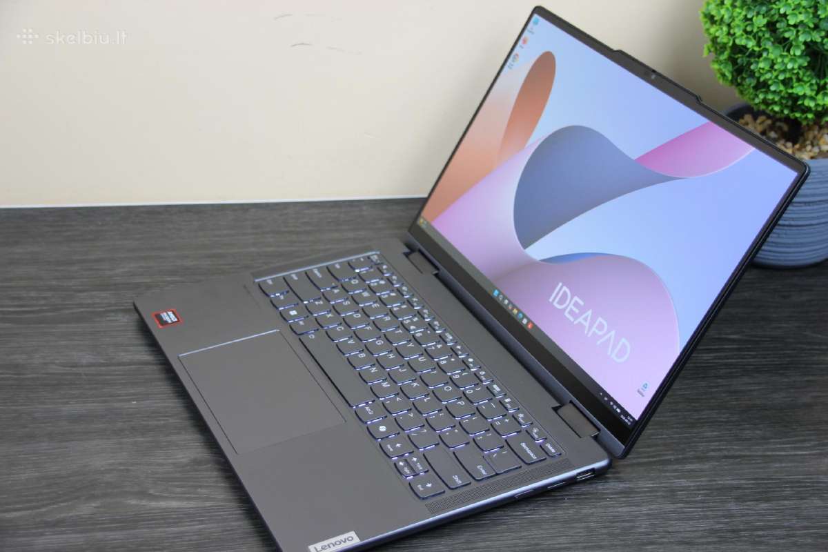 Lenovo Yoga 7 Oled R5 7535u 16gb 512ssd - nuotraukos Nr. 3