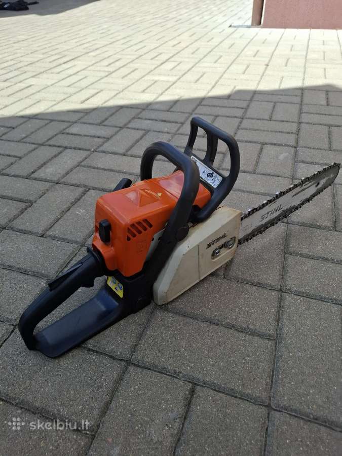 Benzininis pjūklas Stihl Ms 180 - nuotraukos Nr. 2