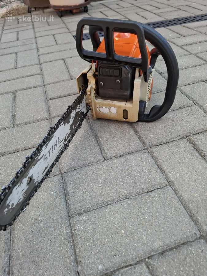 Benzininis pjūklas Stihl Ms 180 - nuotraukos Nr. 4
