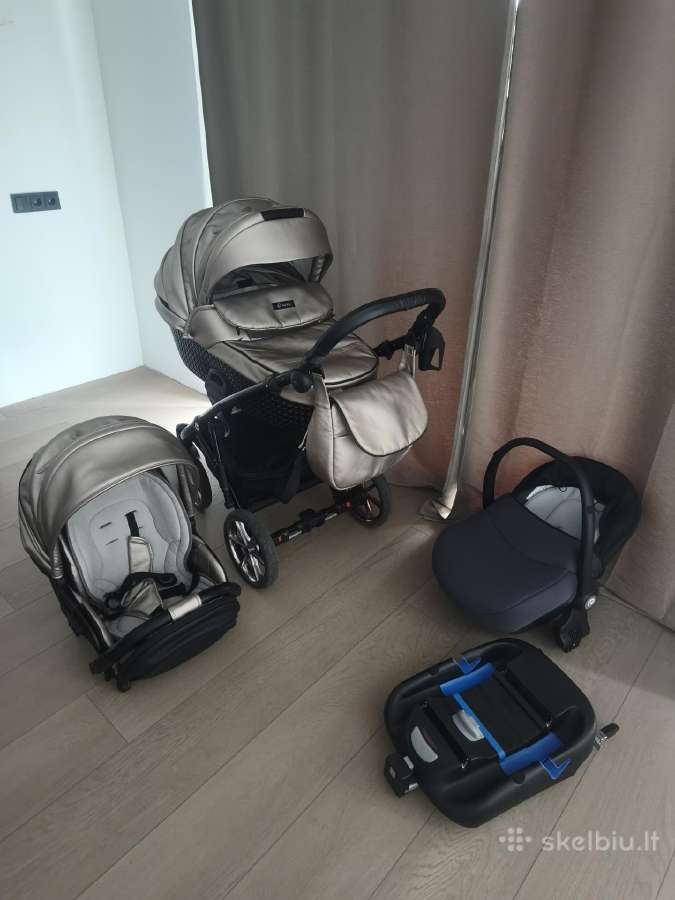 Tutis 3in1 vėžimėlis su isofix - nuotraukos Nr. 2