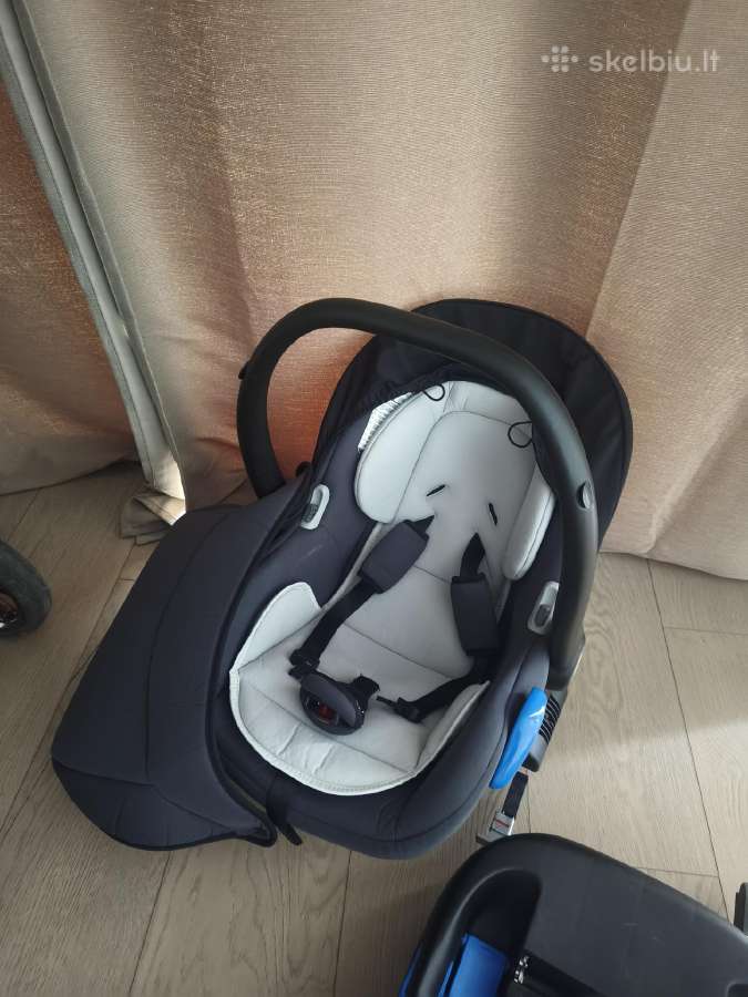 Tutis 3in1 vėžimėlis su isofix - nuotraukos Nr. 4