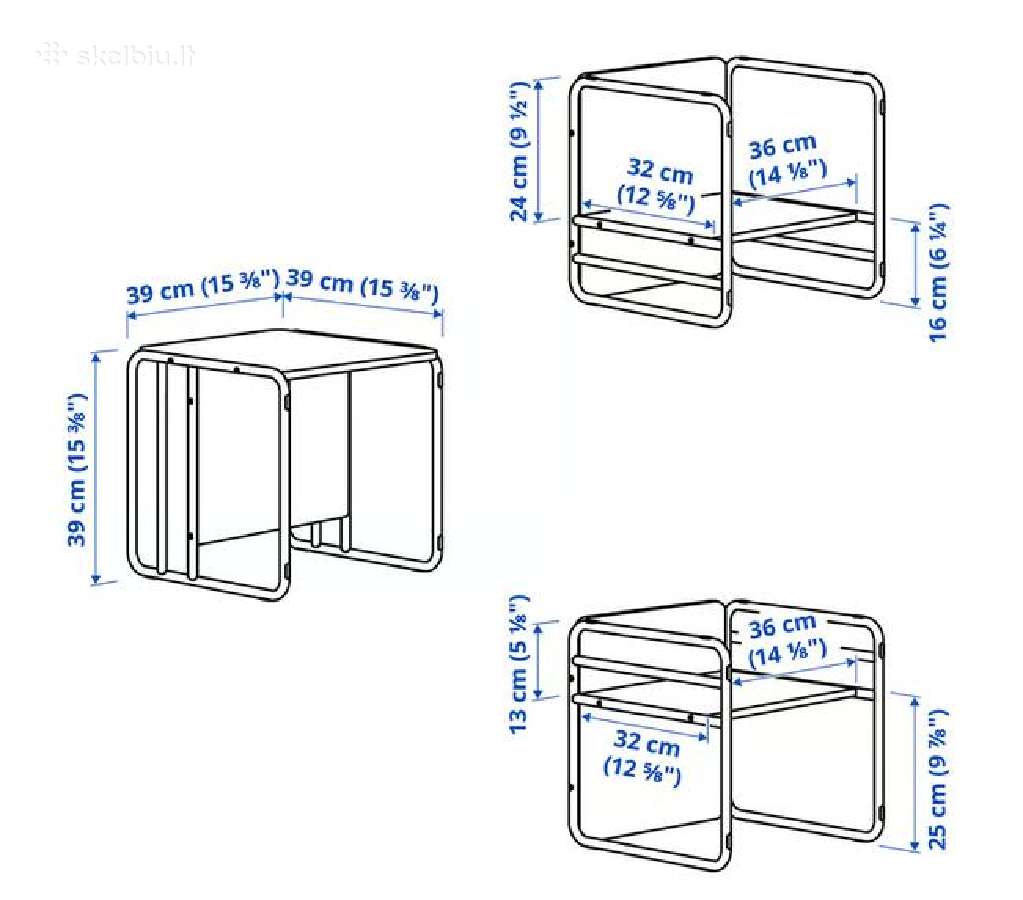 Ikea Smaskrake Daugiafunkcė vaikiška kėdė / stalas - nuotraukos Nr. 2