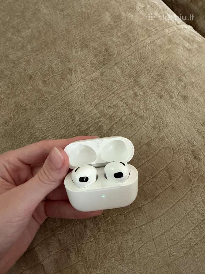 Parduodu originalias Apple Airpods 3 - nuotraukos Nr. 4