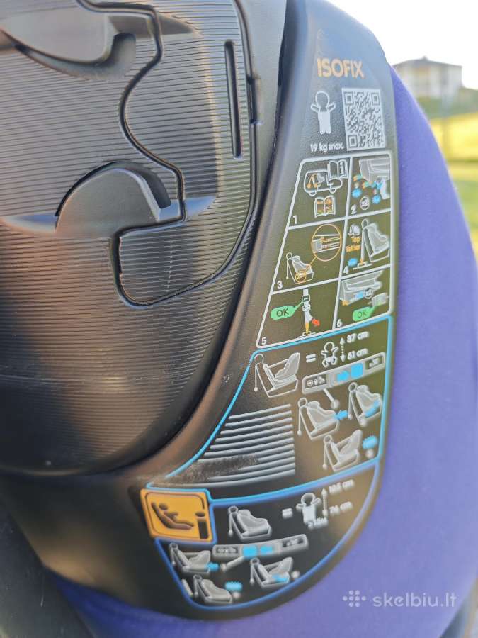 Maxi cosi axissfix riverblue - nuotraukos Nr. 7