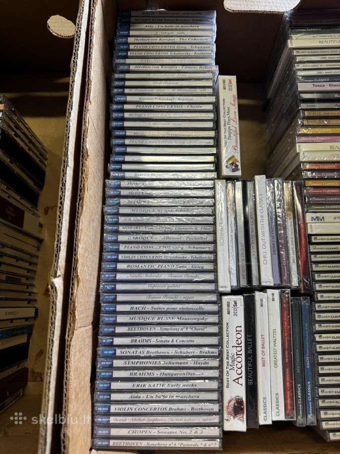 Klasikinių ir instrumentinės muzikos CD kolekcija - nuotraukos Nr. 2