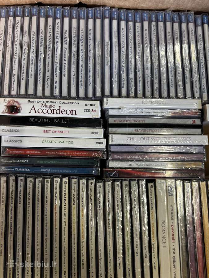 Klasikinių ir instrumentinės muzikos CD kolekcija - nuotraukos Nr. 3