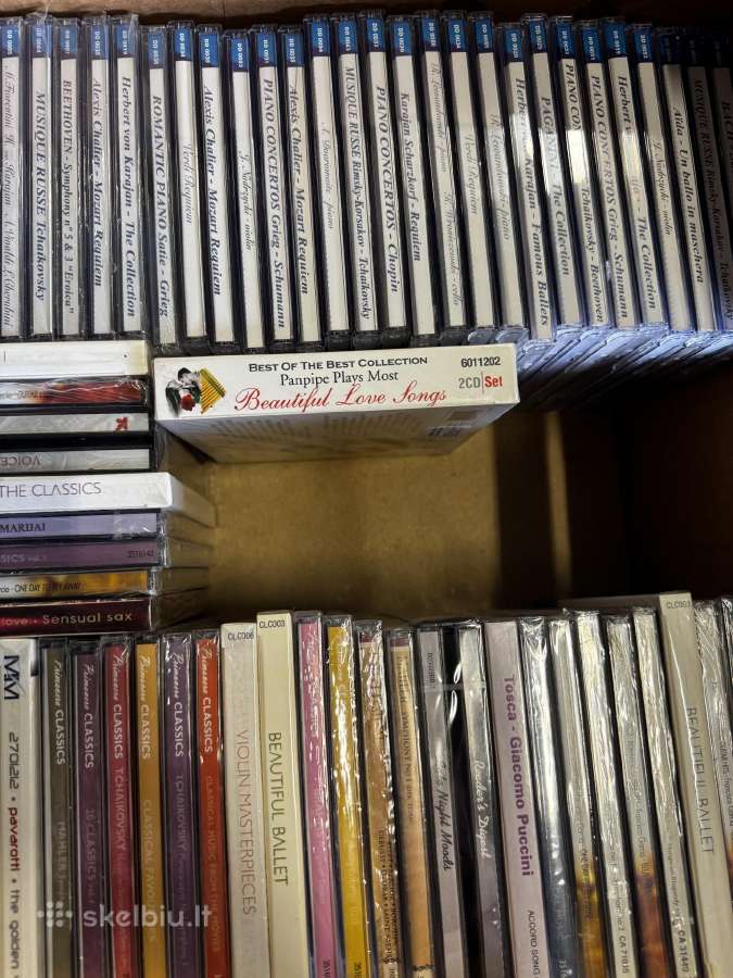Klasikinių ir instrumentinės muzikos CD kolekcija - nuotraukos Nr. 5
