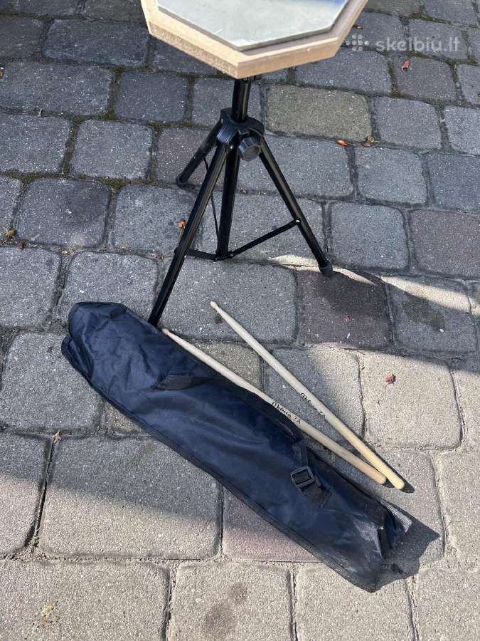 Būgnų praktikavimosi stendas su pagaliukais - nuotraukos Nr. 4