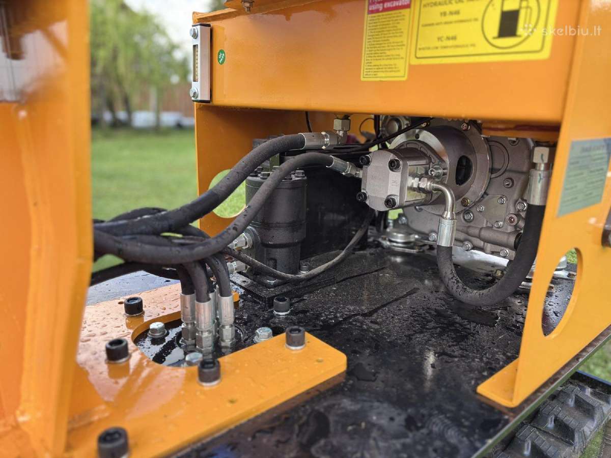 Mini Ekskavatorius Enzo Ht-08 - nuotraukos Nr. 7