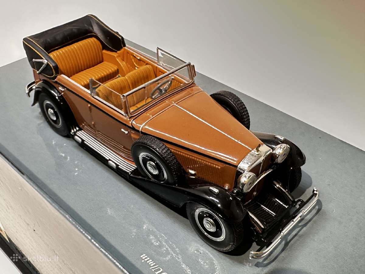 Maybach Zeppelin Ds8 1932 ruda 1:43 Minichamps - nuotraukos Nr. 3