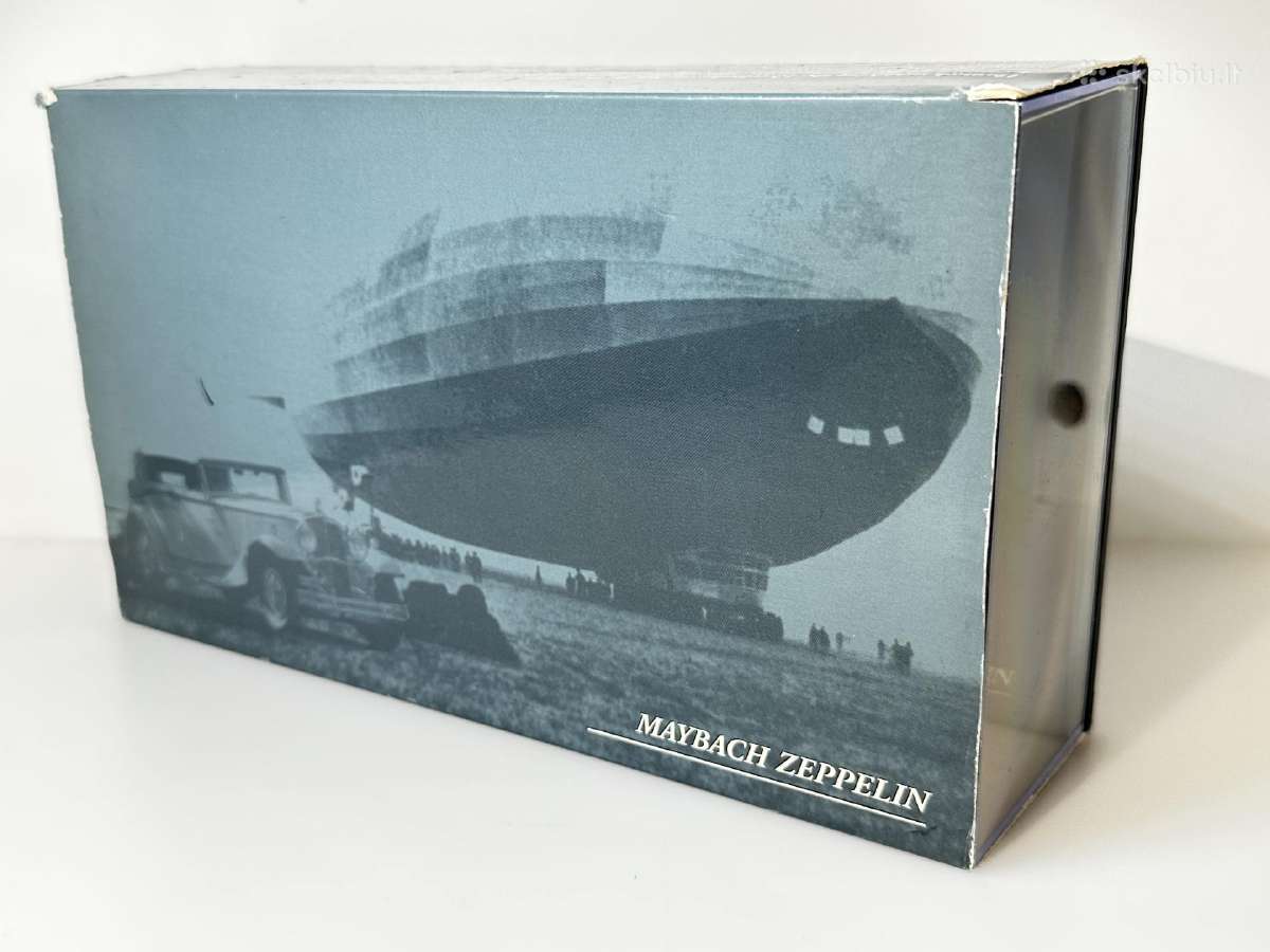 Maybach Zeppelin Ds8 1932 ruda 1:43 Minichamps - nuotraukos Nr. 7
