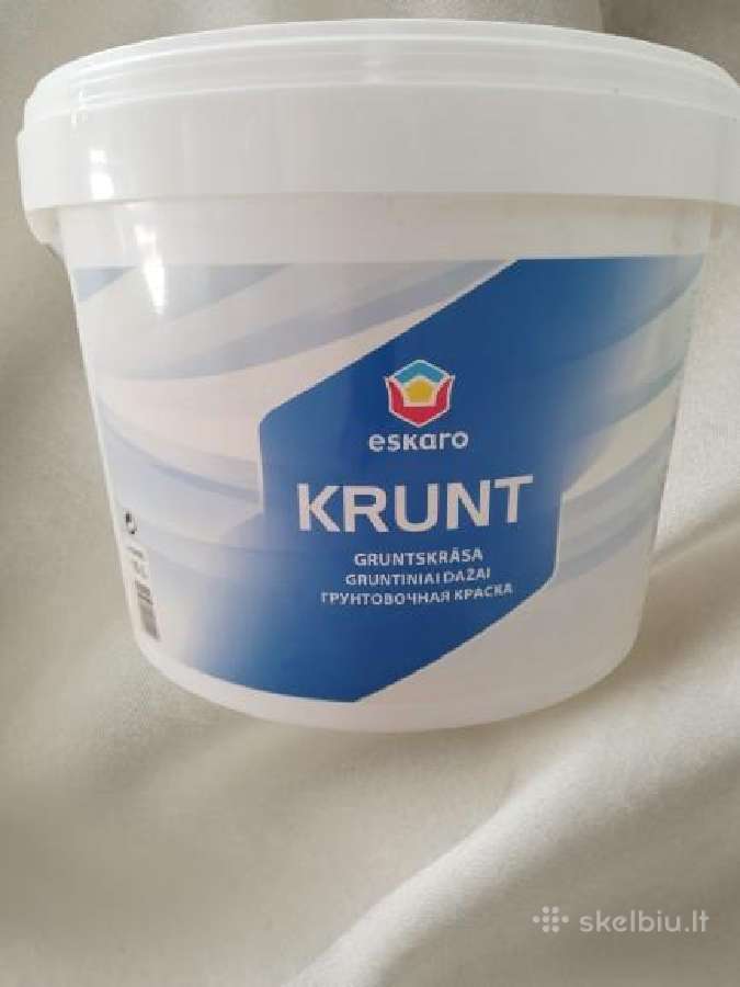 Krunt grunto dažai, 3 vnt. po 10 l - nuotraukos Nr. 3