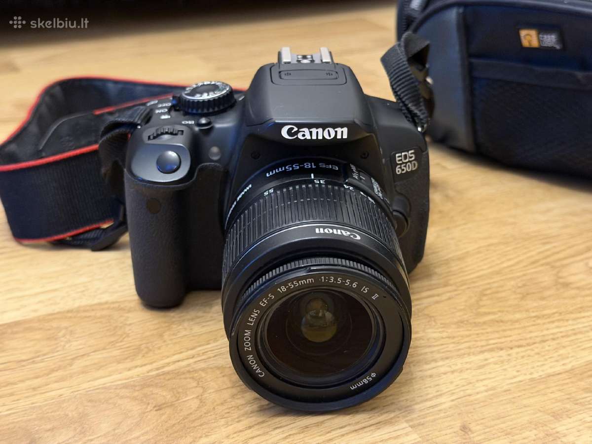 Canon EOS 650d / Dslr / 18-55mm / 10k kadrų - nuotraukos Nr. 3