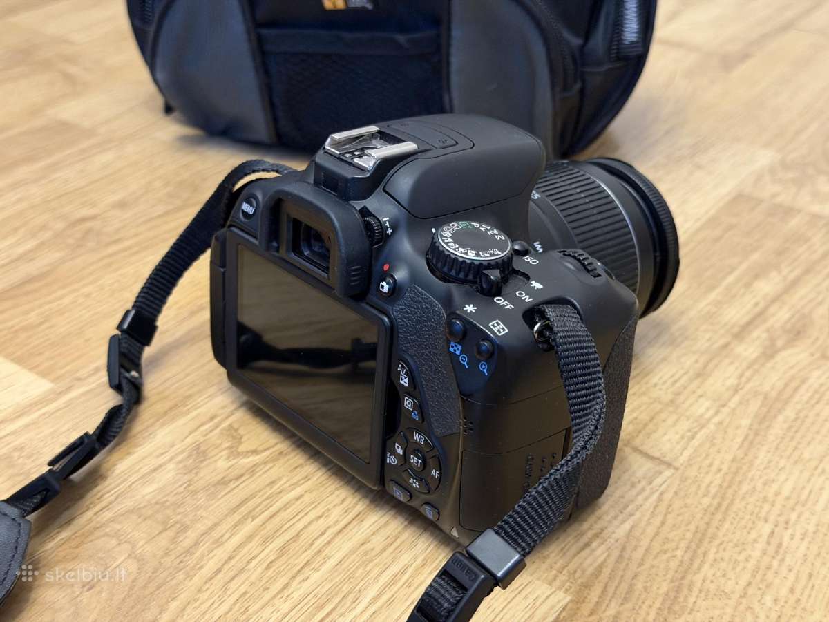 Canon EOS 650d / Dslr / 18-55mm / 10k kadrų - nuotraukos Nr. 5