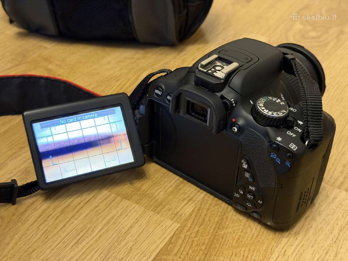 Canon EOS 650d / Dslr / 18-55mm / 10k kadrų - nuotraukos Nr. 8