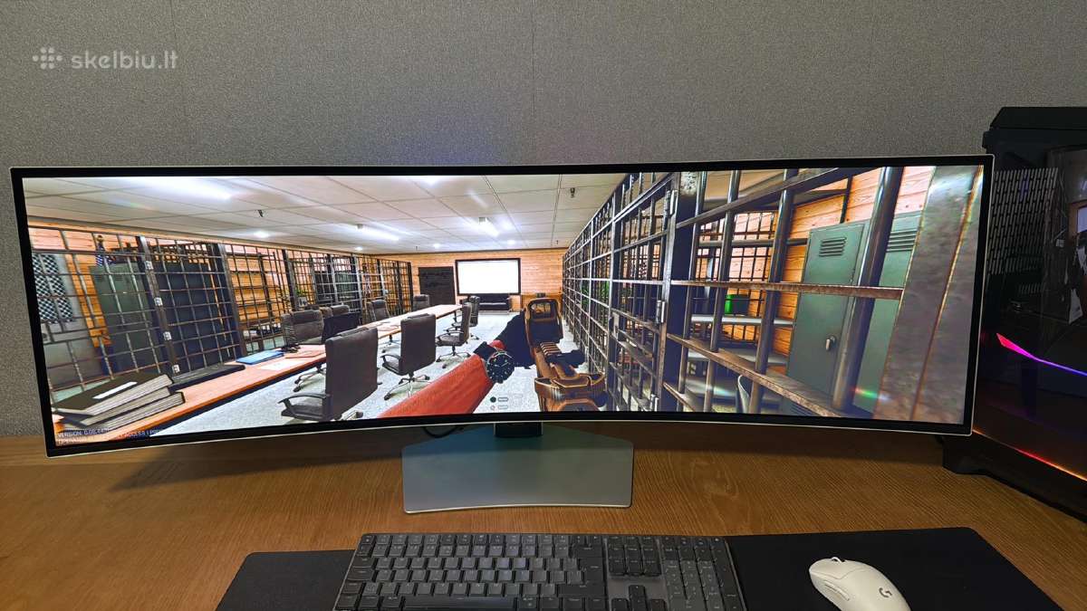 Samsung Odyssey G9 G93sd Oled Monitorius - nuotraukos Nr. 4